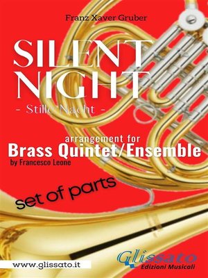 cover image of Silent Night--Brass Quintet/Ensemble (11 parts)